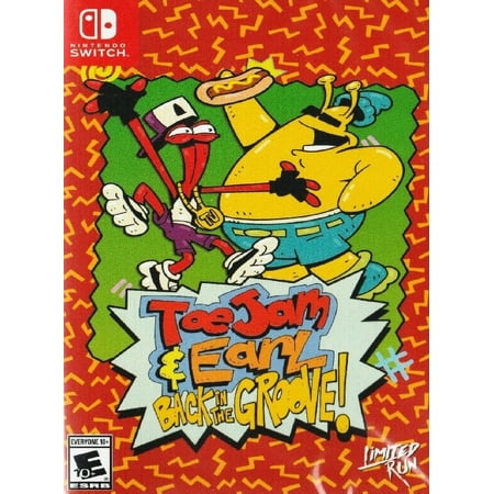 Restored ToeJam & Earl: Back in the Groove (Nintendo Switch, 2019) Action Game (Refurbished)