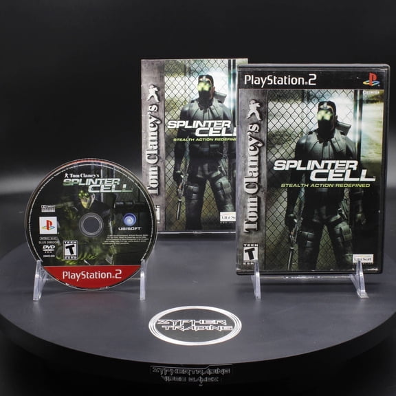 Restored Tom Clancy's Splinter Cell | Sony PlayStation 2 | PS2 (Refurbished)