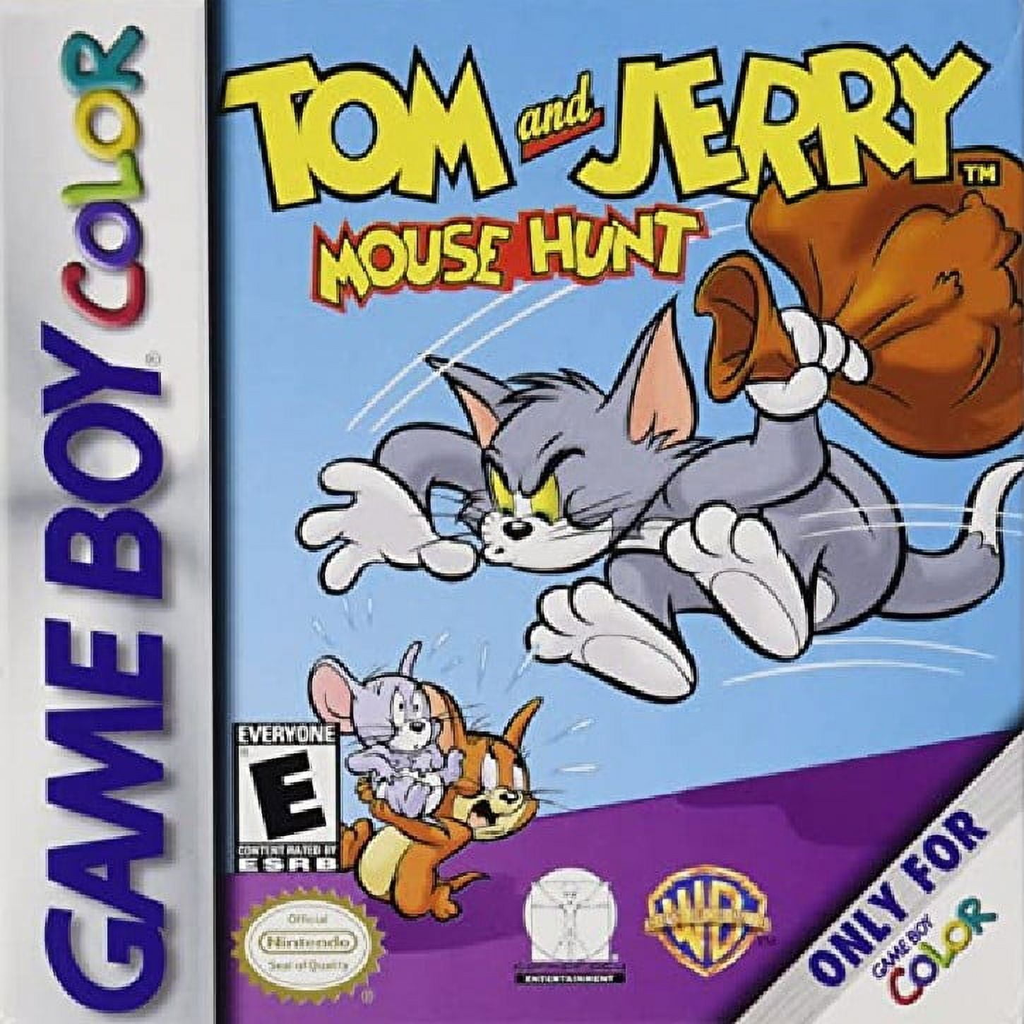 Restored Tom and Jerry: Mouse Hunt (Nintendo GameBoy Color, 2001 ...