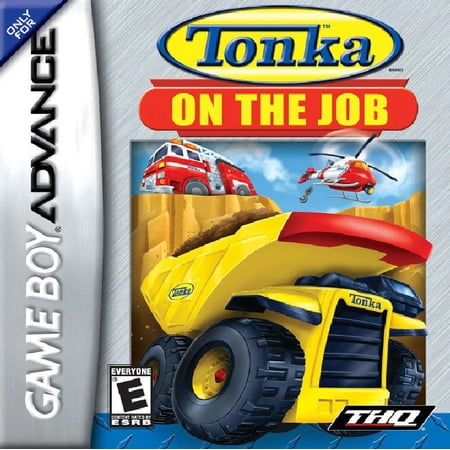 Restored Tonka: On the Job (Nintendo GameBoy Advance, 2006) GBA Educational Game (Refurbished)