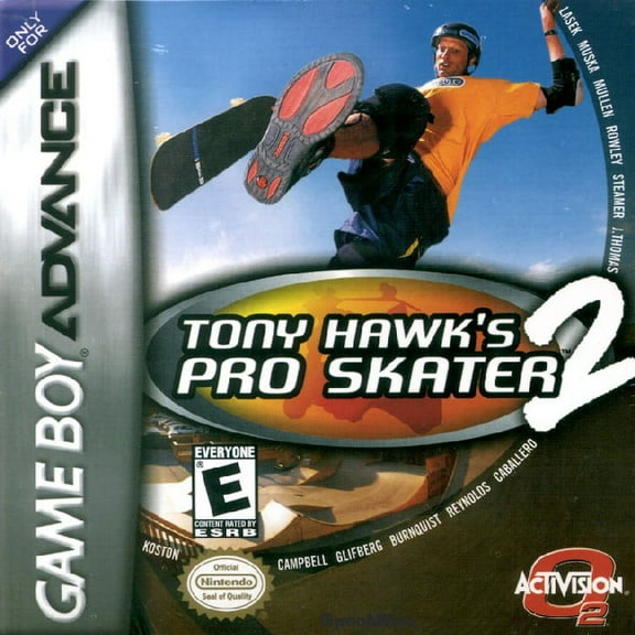 Restored Tony Hawk's Pro Skater 2 (Nintendo Game Boy Advance, 2001) Racing Game (Refurbished)