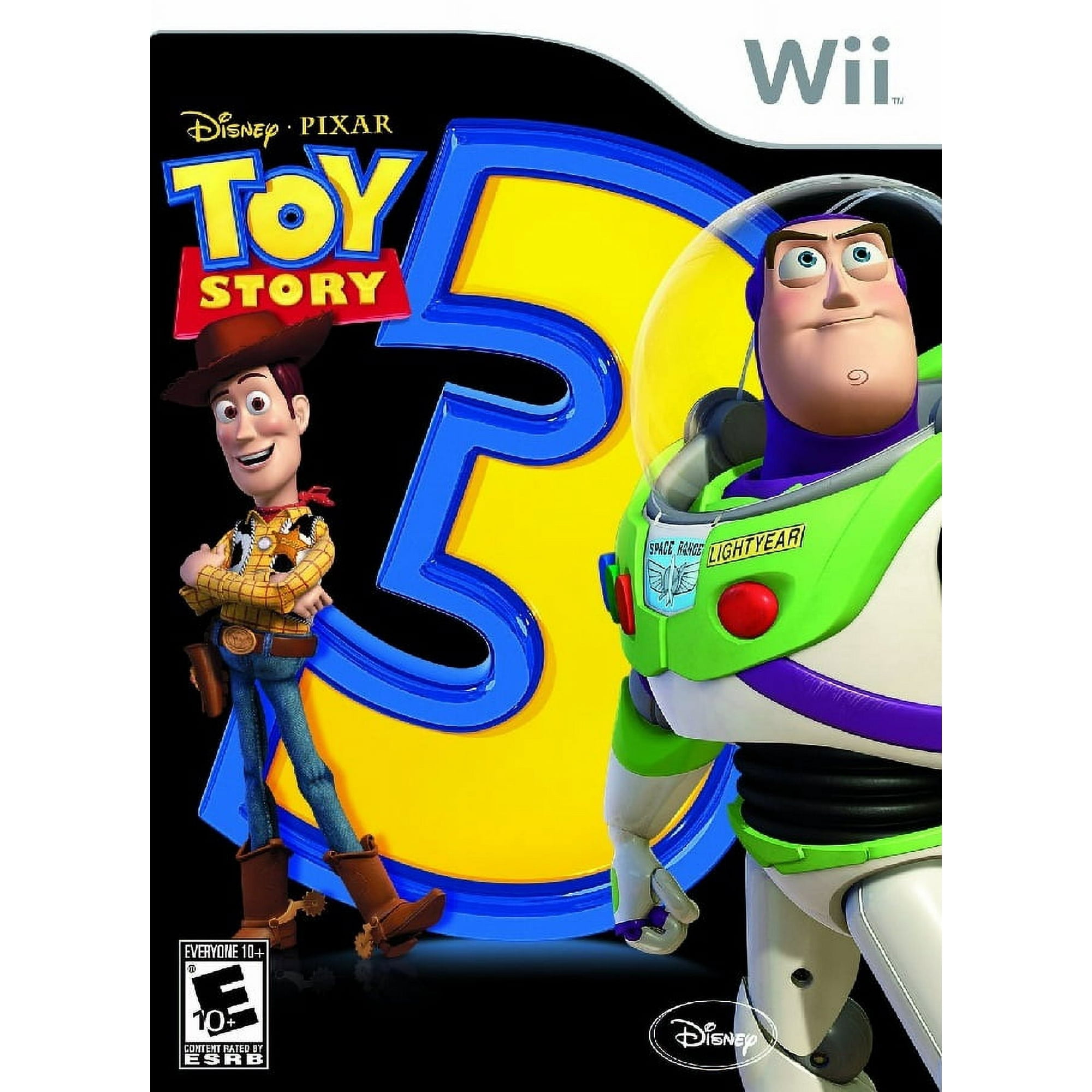 Toy Story 3: The Video Game Wii, 2010 Physical Format/Nintendo Wii, Action & Adventure, Parental Controls, 1 Player