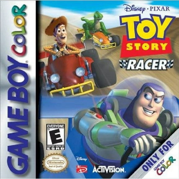 Restored Toy Story Racer (Nintendo GameBoy Color, 2001) Disney Game (Refurbished)