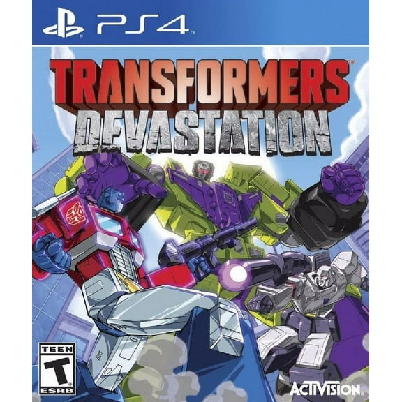 Restored Transformers: Devastation (Sony PlayStation 4, 2015) Hack And Slash Game (Refurbished)