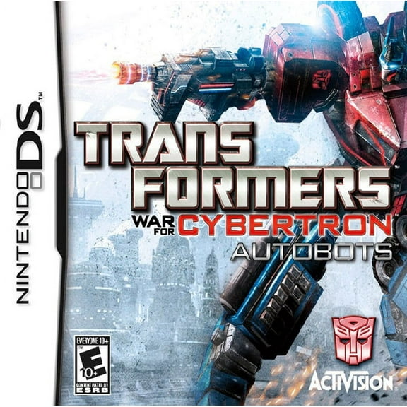 Restored Transformers: War for Cybertron - Autobots (Nintendo DS, 2010) Fighting Game (Refurbished)