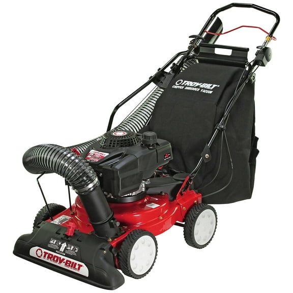 Restored Troy-Bilt CSV070 159cc Self-Propelled 3-in-1 Chipper Shredder Vac (Refurbished)