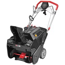 Restored Troy-Bilt Squall 208 XP | 208 CC Electric Start Single-Stage Gas Snow Thrower | 21 in. | Dual-LED Headlights | Remote Chute Control (Refurbished)