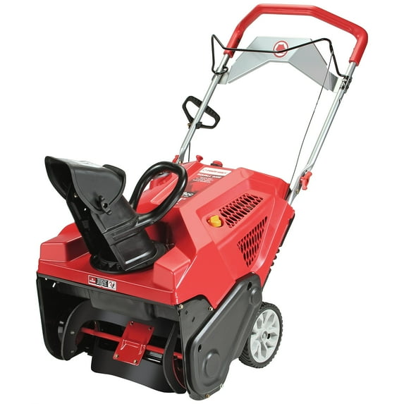 Restored TROY BILT Troy-Bilt Squall 208E Single-Stage Gas Snow Blower, 21 in. Clearing Width (Refurbished)