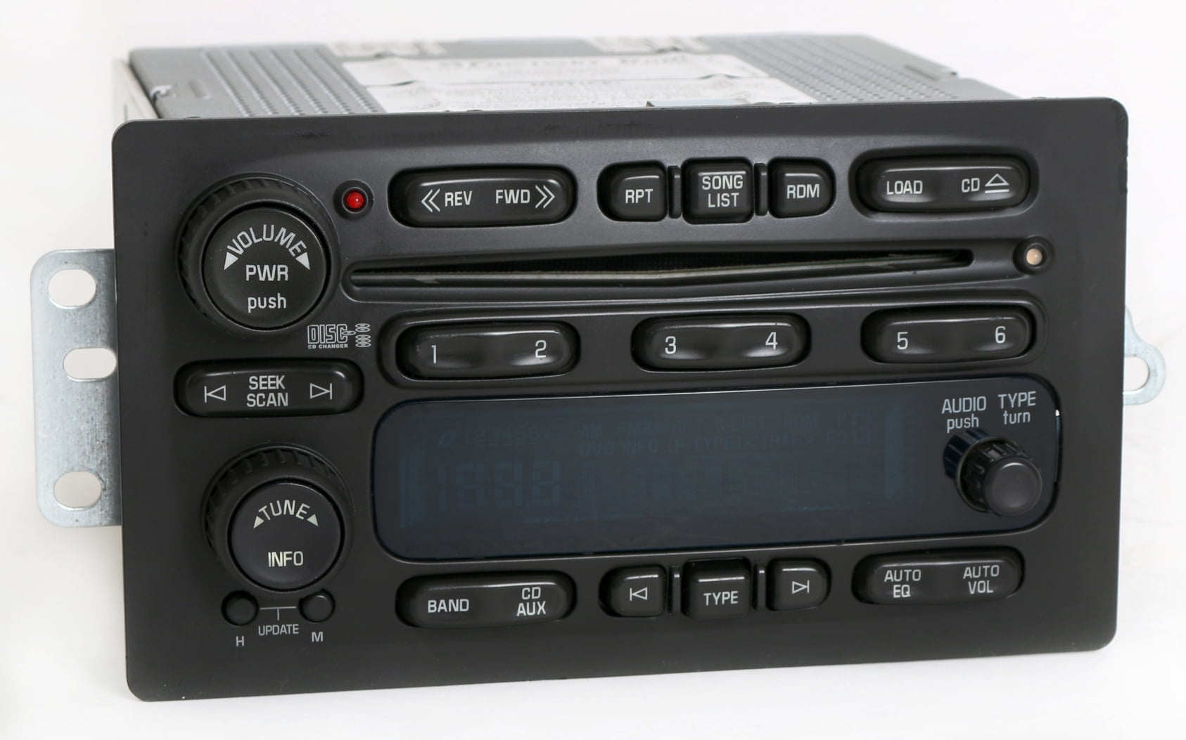 Restored 07-10 Chevy GMC OEM Truck 6 Disc CD Auxiliary Input Restored 07-10 Chevy GMC OEM Truck 6 Disc CD Auxiliary Input