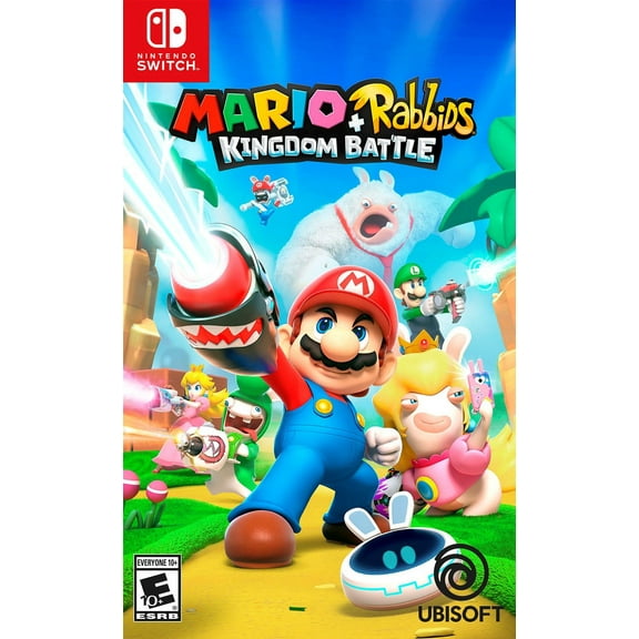 Restored Ubisoft Mario   Rabbids Kingdom Battle (Nintendo Switch) (Refurbished)