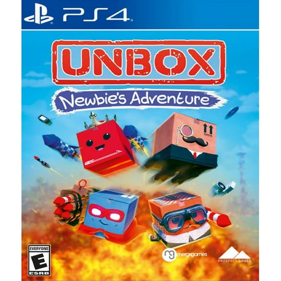 Restored Unbox: Newbie's Adventure (PlayStation 4, 2017) Video Game (Refurbished)