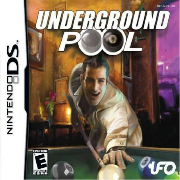 Restored Underground Pool by UFO Interactive Games for Nintendo DS & DSi, Physical