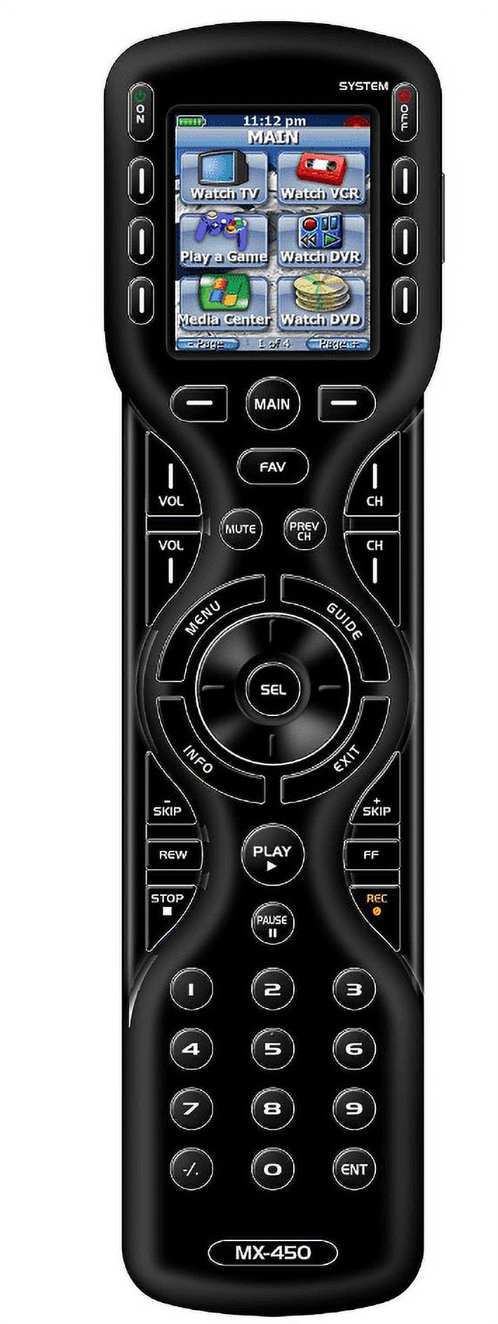 Restored Universal Remote Control MX450 Custom Programmable Remote