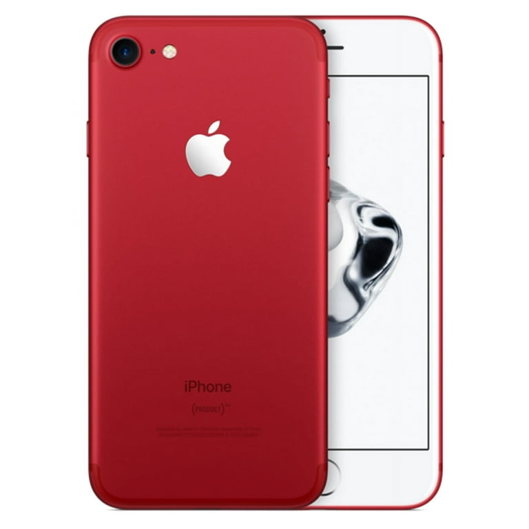 Restored Unlocked Apple iPhone 7 128GB, (Product) Red - GSM 