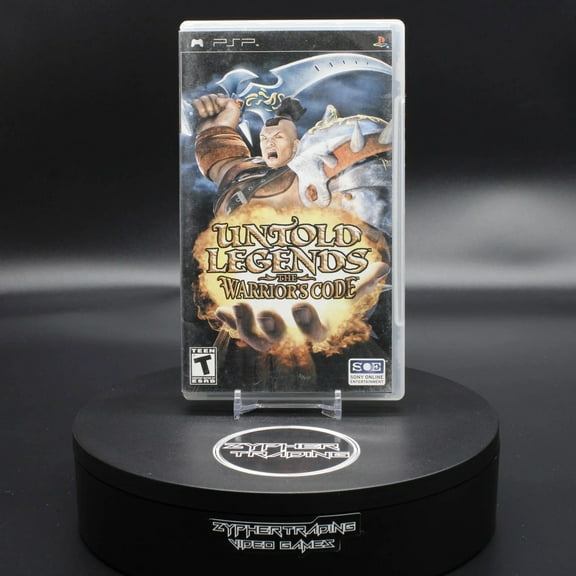 Restored Untold Legends: The Warrior's Code | Sony PlayStation Portable | PSP (Refurbished)
