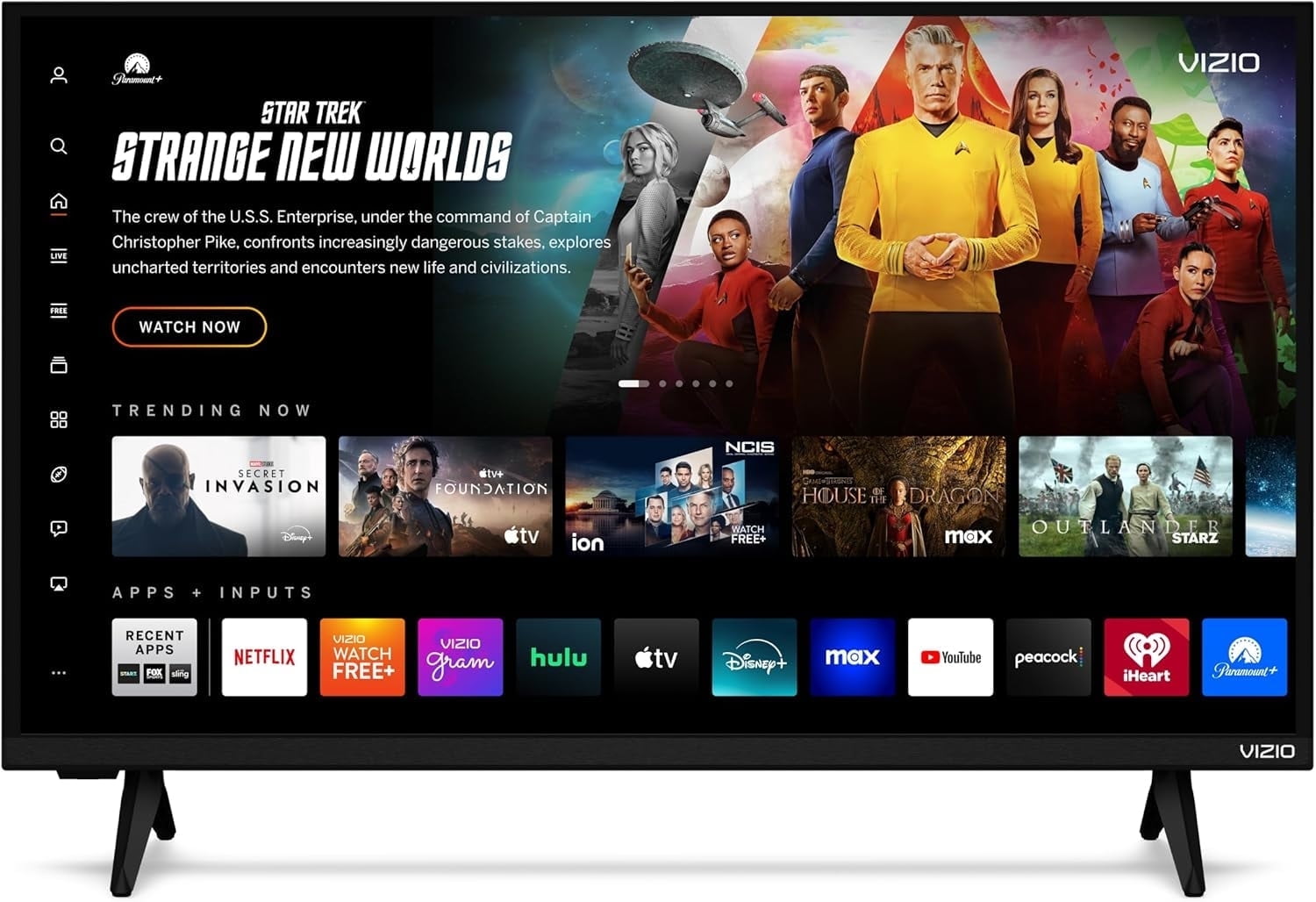 Restored VIZIO 32 Class Full HD 1080p LED Smart TV VFD32M-0807 [Refurbished]