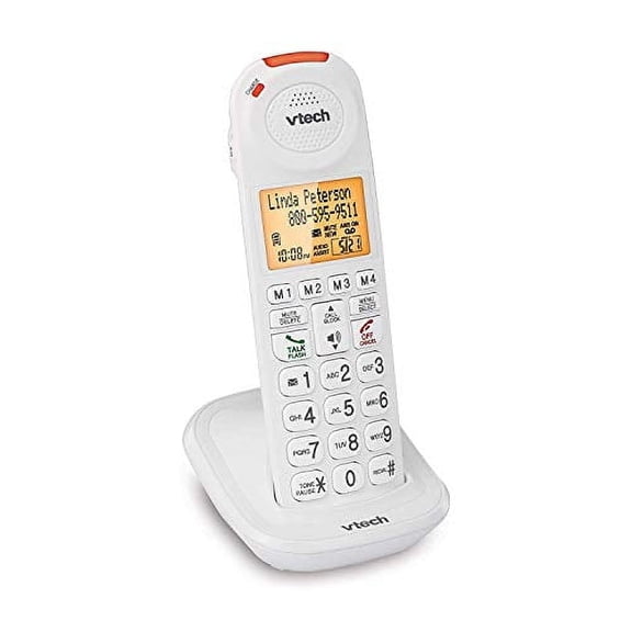 Restored VTech SN5107 Amplified Accessory Handset with Big Buttons & Large Display For SN5127 & SN5147 Senior Phone Systems, Multi (Refurbished)