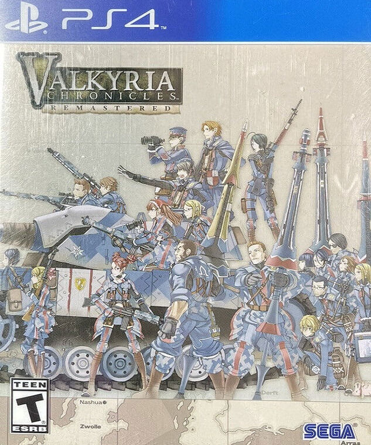 Restored Valkyria Chronicles Remastered Steelbook Edition (PlayStation 4, 2016) Shooter Game (Refurbished)