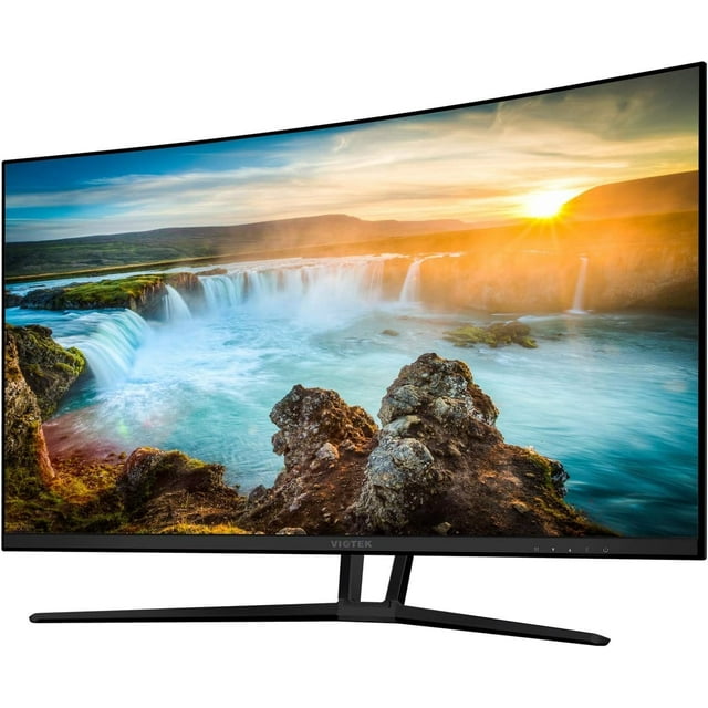 Restored Viotek NB32CB 32-Inch LED Curved Monitor Bezel-Less 75Hz 1080P ...