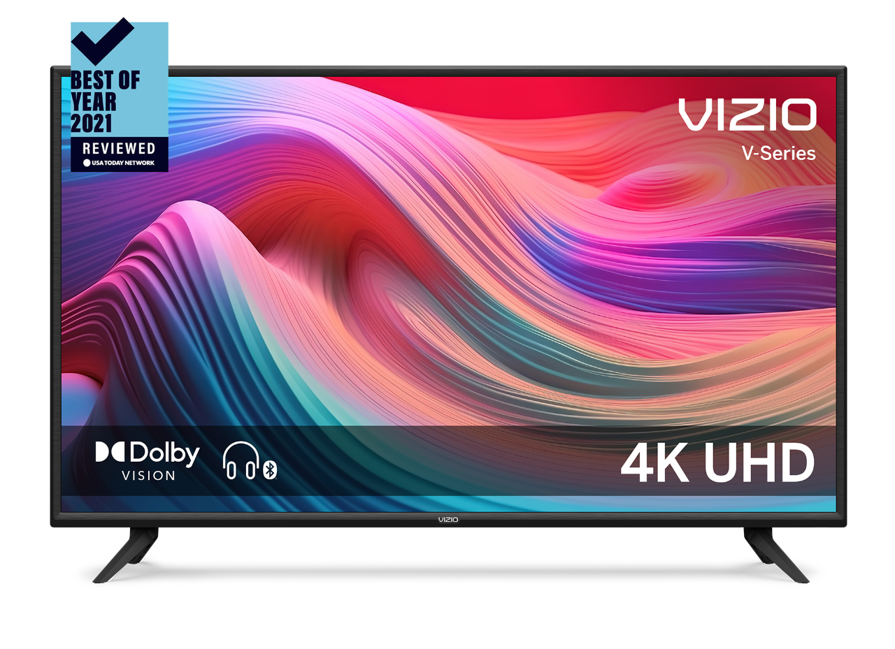 Restored Vizio 50" VSeries 4K HDR Smart TV Bluetooth Compatible, with