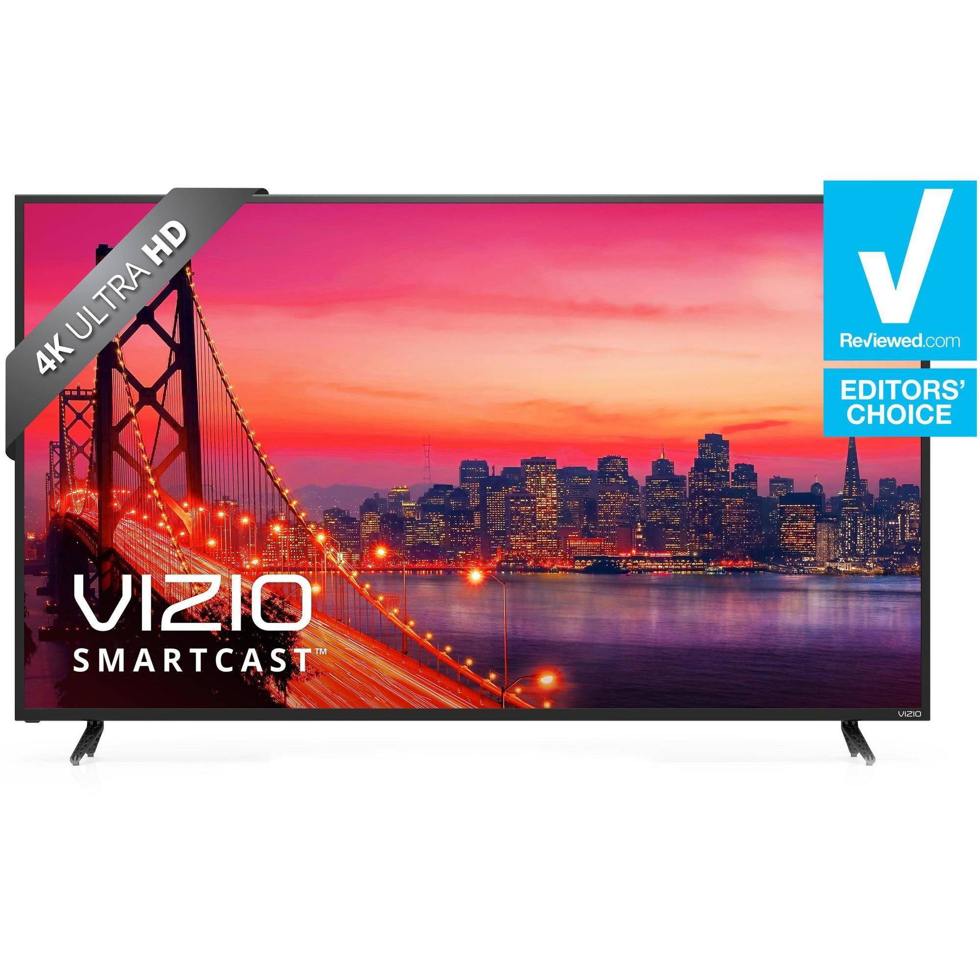 Restored Vizio 55" Class 4K (2160P) Smart LED Home Theater Display (E55
