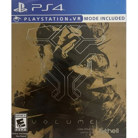 Restored Volume (Sony Playstation 4, 2018) Stealth Game (Refurbished)