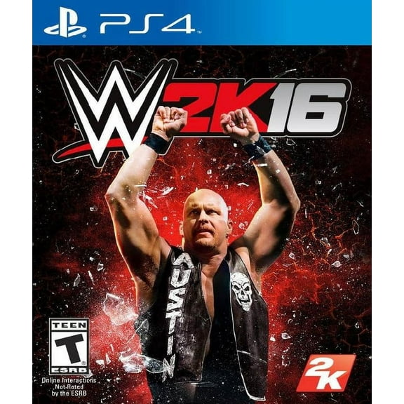 Restored WWE 2K16 (Sony Playstation 4, PS4, 2015) (Refurbished)