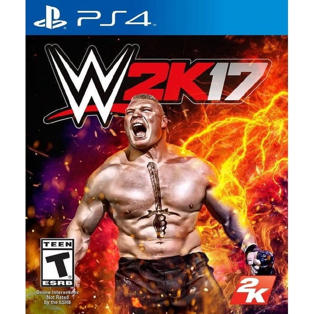 Physical Address Point Sign Restored WWE 2K17 Video Game Physical Format for PlayStation 4 ...