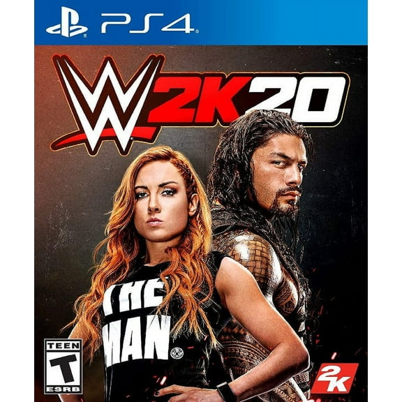 Restored WWE 2K20 (Sony Play Station 4, 2019) Wrestling Game (Refurbished)