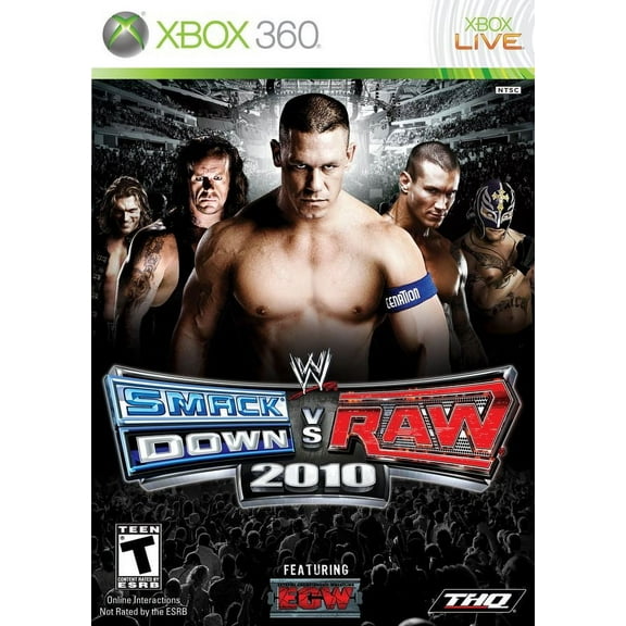 Restored WWE Smackdown Vs Raw 2010 | Xbox 360 (Refurbished)