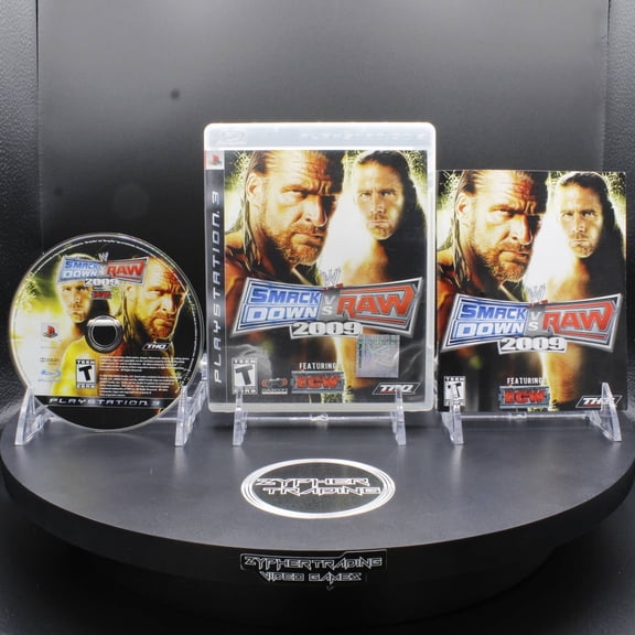 Restored WWE Smackdown vs. Raw 2009 | Sony PlayStation 3 | PS3 (Refurbished)