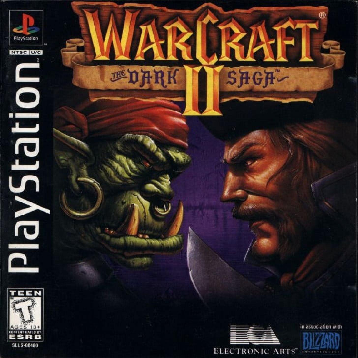 Restored Warcraft II: The Dark Saga, by Blizzard, PlayStation