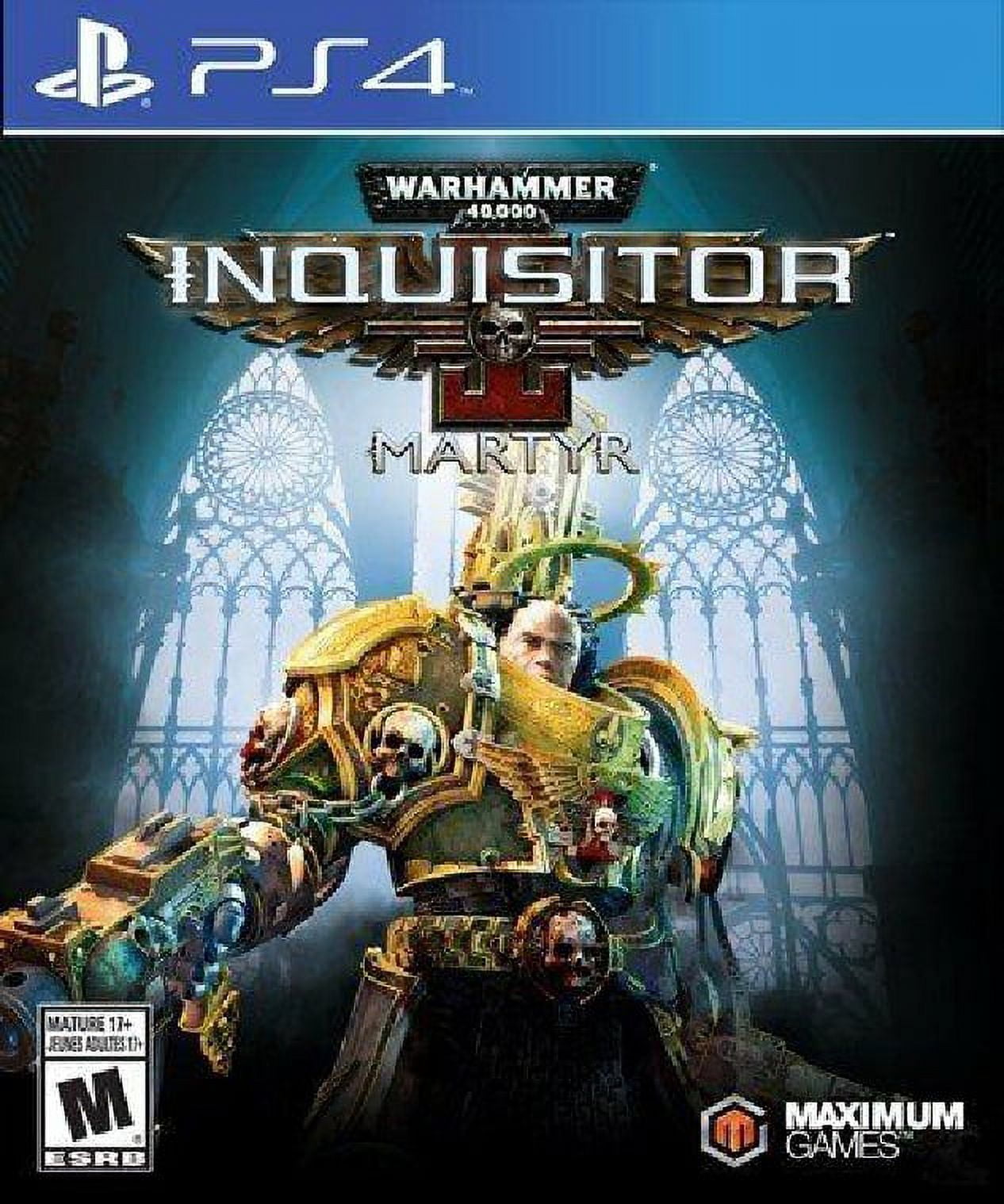 Warhammer 40,000: Inquisitor Martyr (Playstation 4, 2018)