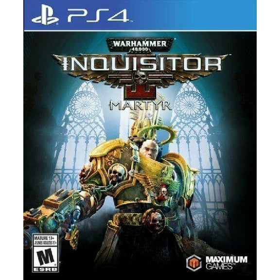 Restored Warhammer 40,000: Inquisitor Martyr (Playstation 4, 2018)