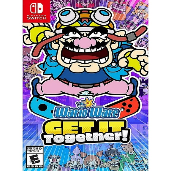 Restored Warioware: Get It Together! (Nintendo Switch, 2021) Party Game (Refurbished)