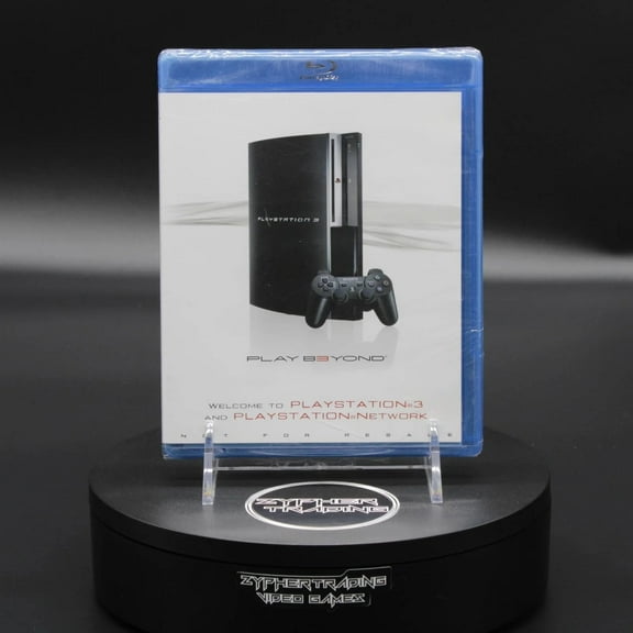 Restored Welcome to PlayStation 3 PlayStation Network PS3 2006 - Sealed (Refurbished)