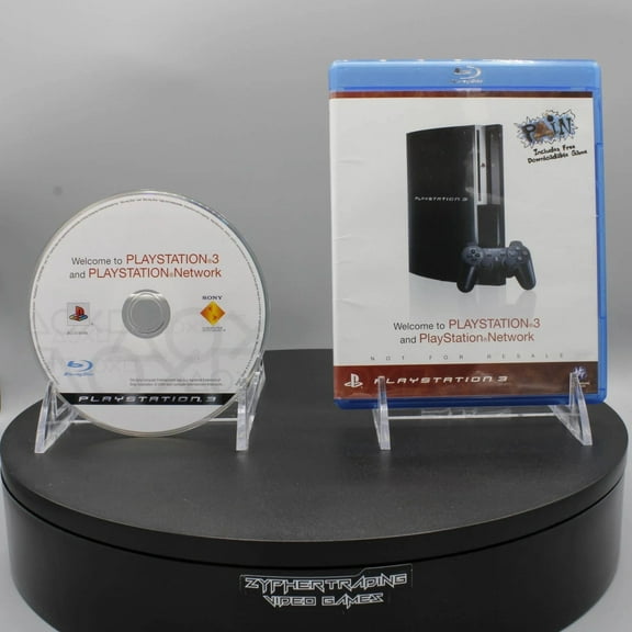 Restored Welcome to PlayStation 3 PlayStation Network PS3 (Refurbished)
