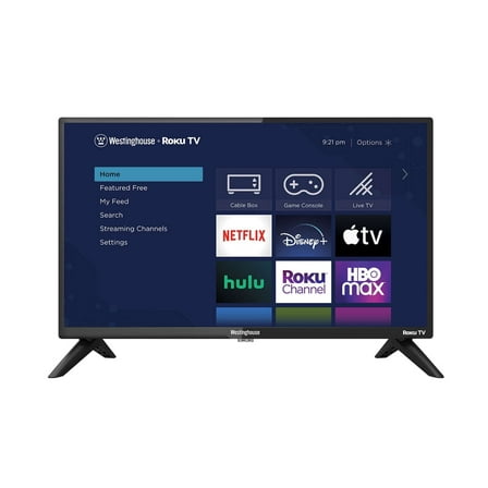 Restored Westinghouse HX Series 24″ HD Smart Roku TV WR24HX2210 [Refurbished]