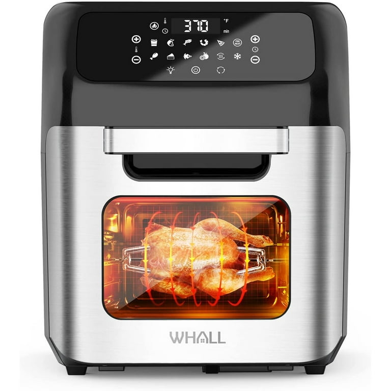 WHALL Air Fryer, 6.2QT Air Fryer Oven with LED Digital Touchscreen