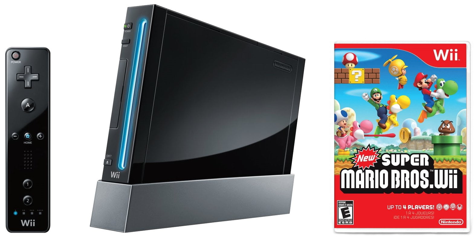 Best Buy: Nintendo Refurbished Nintendo Wii Console with New Super Mario  Bros. Wii Game RVKSKAAH