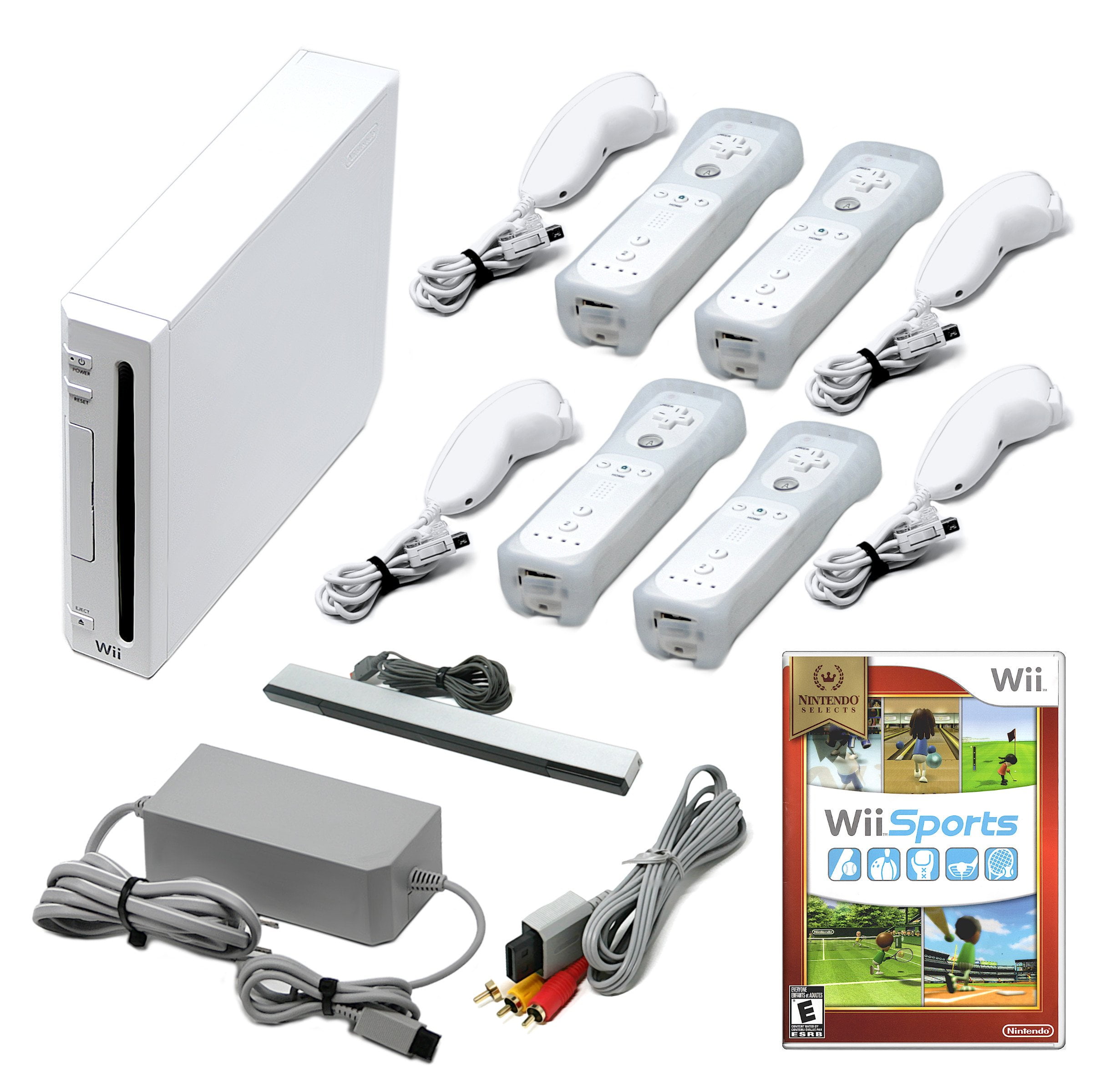 NINTENDO Wii Console System White With Games And Cables for Sale in  Orlando, FL - OfferUp