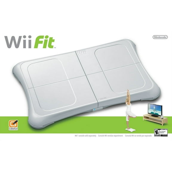 Restored Wii Fit Game with Wii Balance Board - (Refurbished)