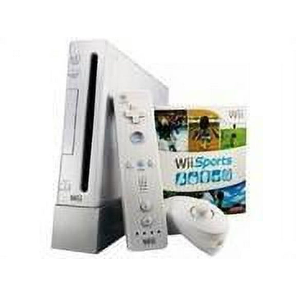 Restored Wii with Wii Sports & Resort White (Refurbished)