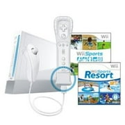 Restored Nintendo Wii Console Bundle with Wii Sports and Wii Sports Resort