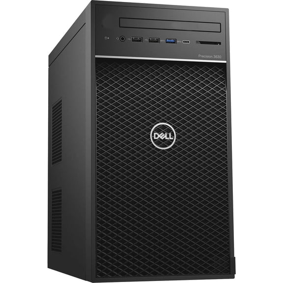 Restored Windows 11 Desktop Computer Dell 3630 Tower | Core i7-9700K (3.6 GHz) CPU | 8GB RAM | 1TB SSD | Home or Office PC (Refurbished)