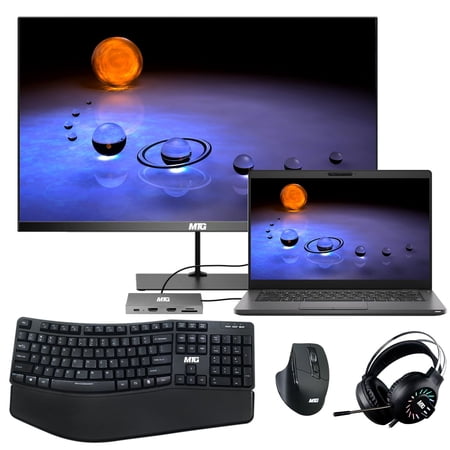 Restored Windows 11 Home, 13.3 Inch Laptop 1920x1080 FHD, Intel Core i5-8350U, 16GB RAM, 512GB SSD, 24 Inch, Add on Peripheral, Built in Webcam (Refurbished)