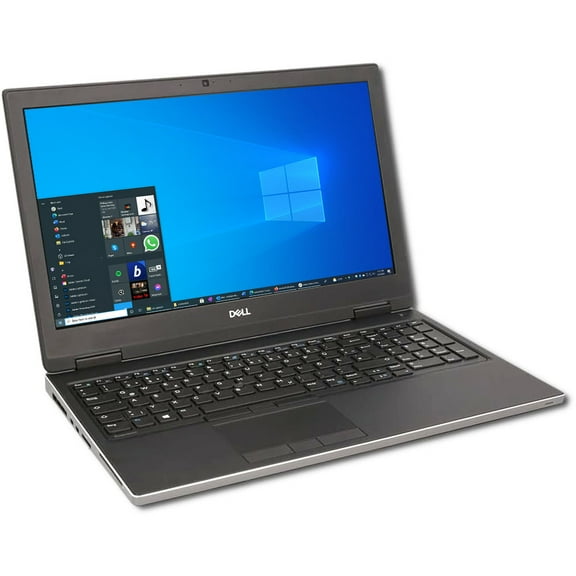 Restored Windows 11 Laptop PC 15.6" Dell Precision 7520 | Intel Xeon E3-1505MV6 Quad-Core (4) CPU | 16GB RAM | 256GB SSD | Home or Office Computer