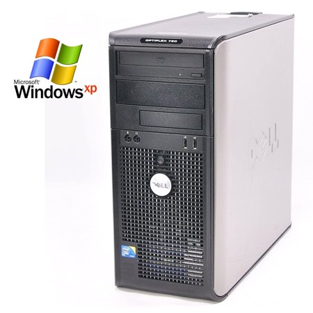 Restored Windows XP Dell Computer OptiPlex 780 MT 500GB HD 4GB RAM SP3 32Bit Desktop PC (Refurbished)