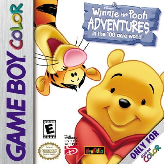 Restored Winnie The Pooh: Adventures in the 100 Acre Woods Game Boy Color GBC