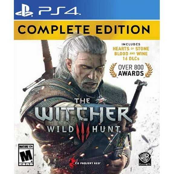 Restored Witcher 3: Wild Hunt Complete Edition (PlayStation 4, 2016) (Refurbished)